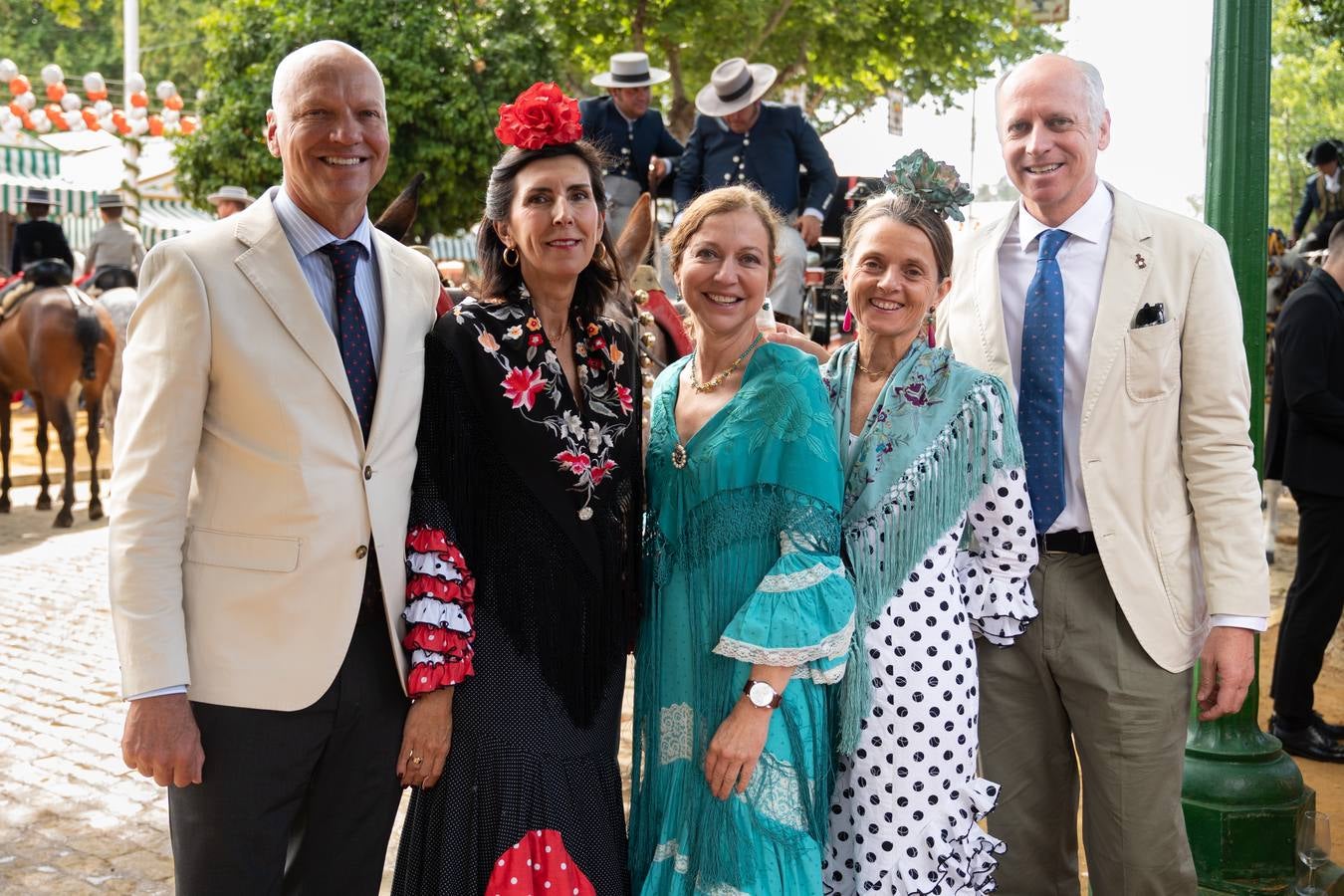 Leonardo Ulecia, Rosa Díaz De la Peña, Mónica Ulecia, Mila Eslava y Ricardo Ulecia