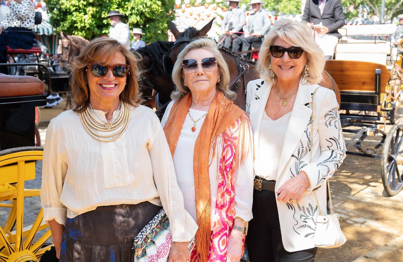 Carmen de La Puente, Carmita García y la marquesa de la Rosa