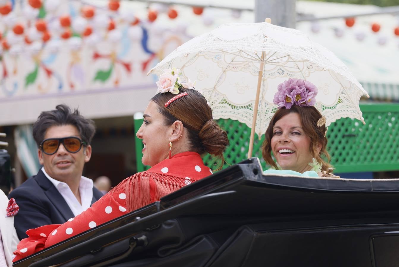 Ambiente este miércoles en la Feria de Sevilla