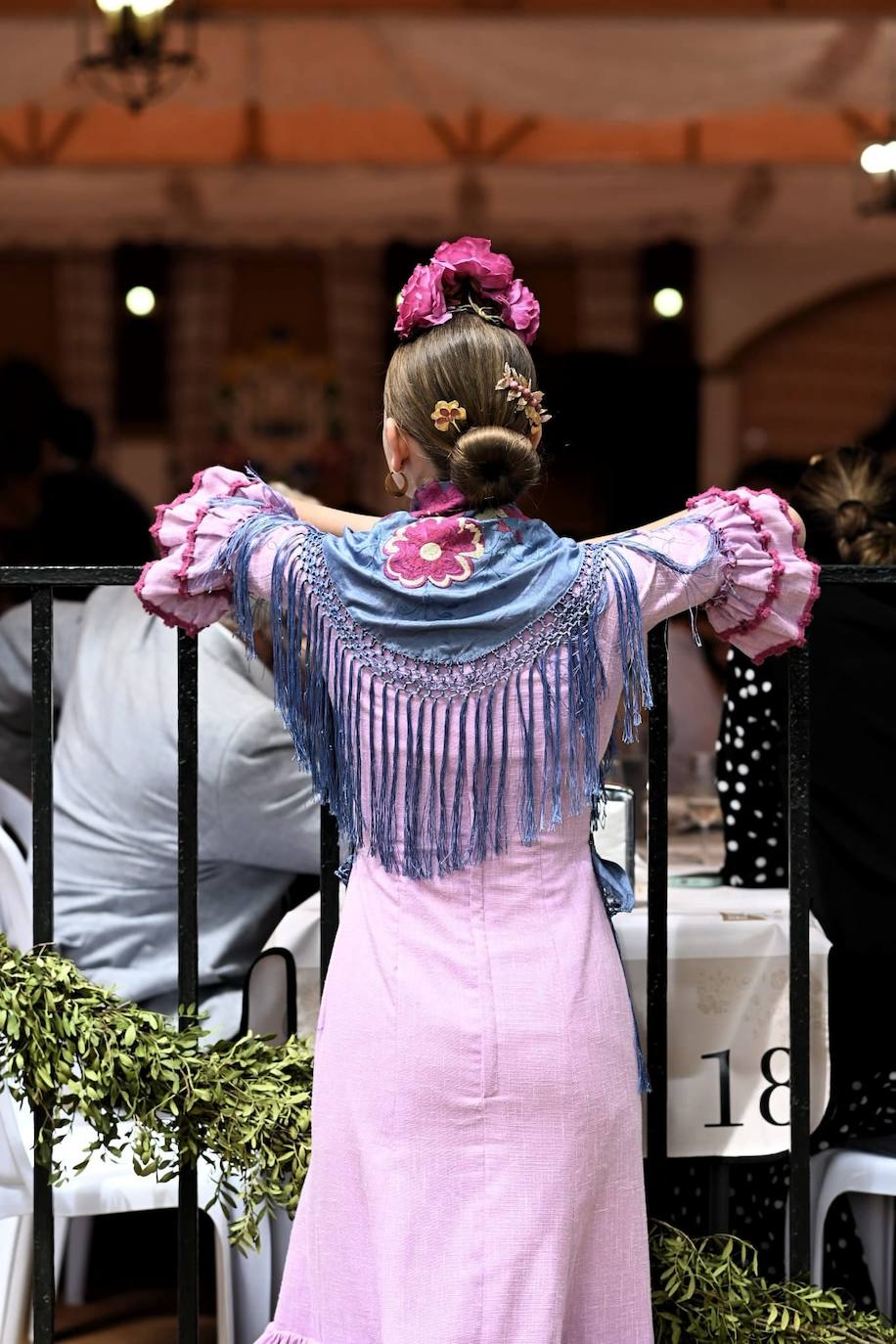 Ambiente este miércoles en la Feria de Sevilla