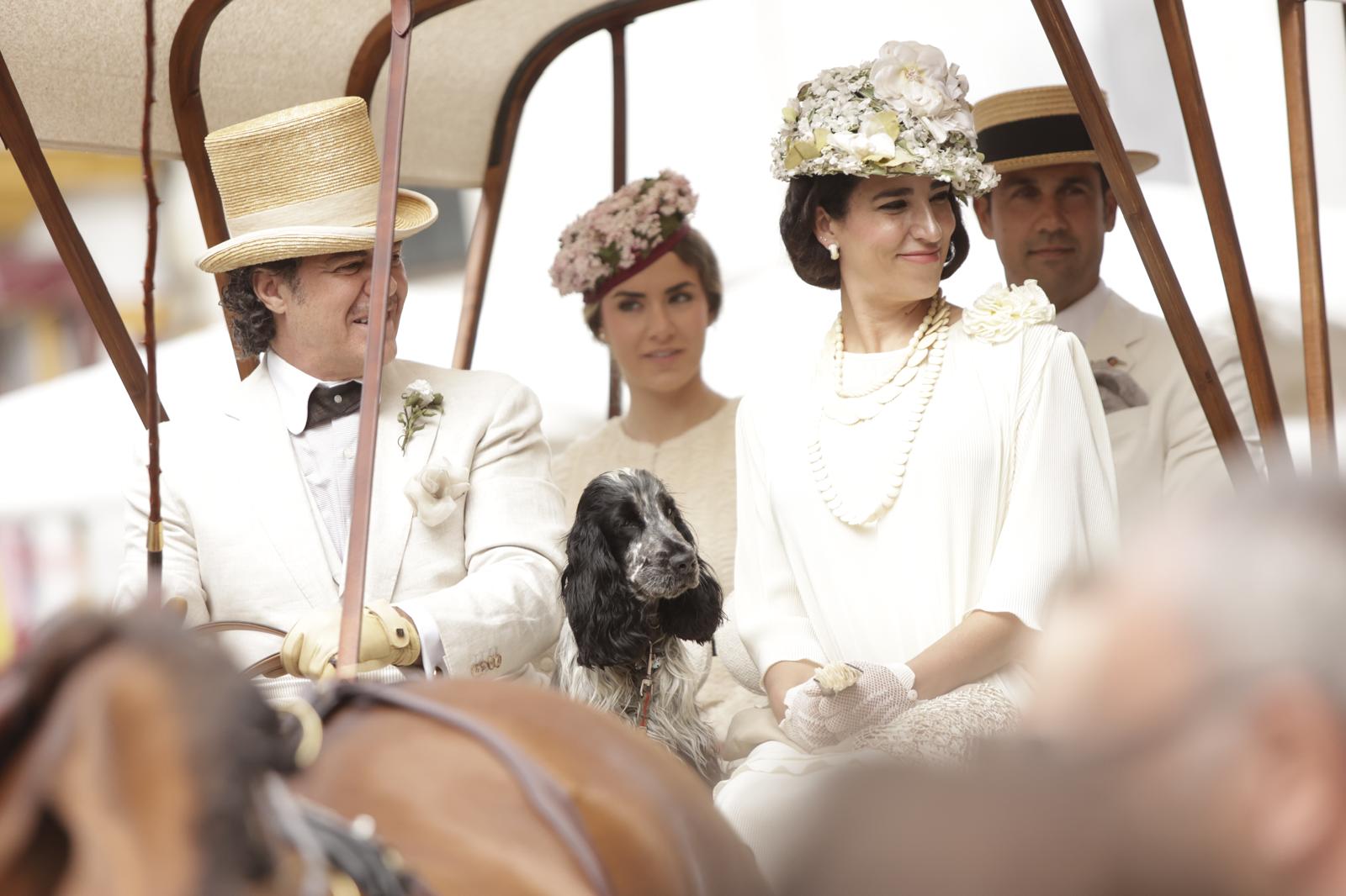 En imágenes, la Exhibición de Enganches en la Maestranza, un museo al aire libre
