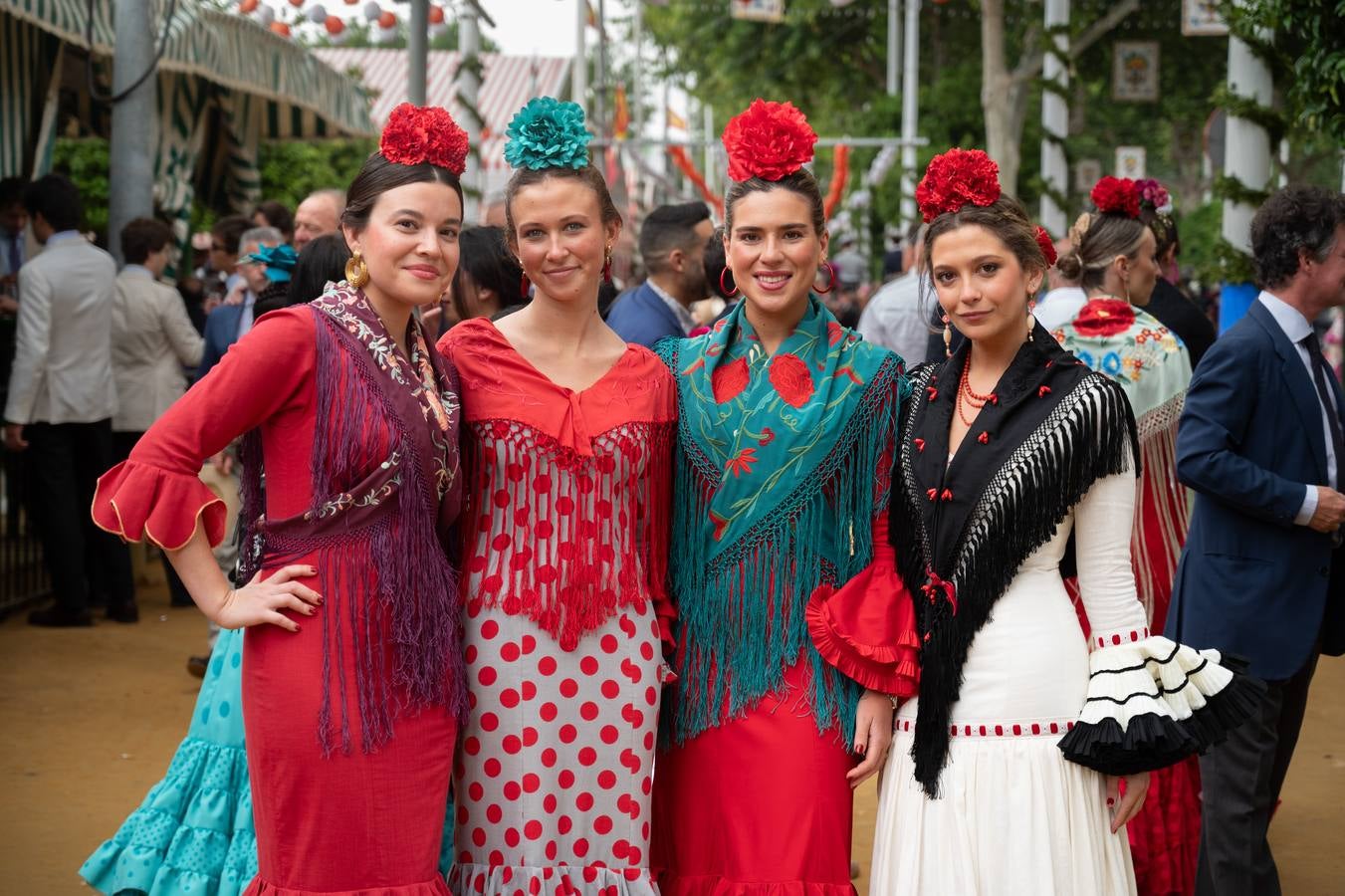 Constanza Cirera, Carmen Pemán, Ángela Argüeso y Fátima Beca
