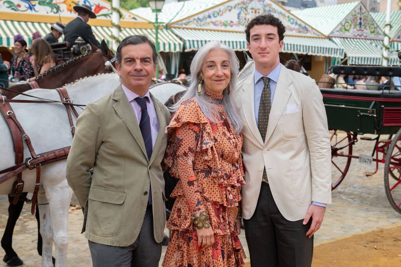 Pablo de la Lastra y de Leyva, Ana O’kean y Andrés Sánchez O’kean