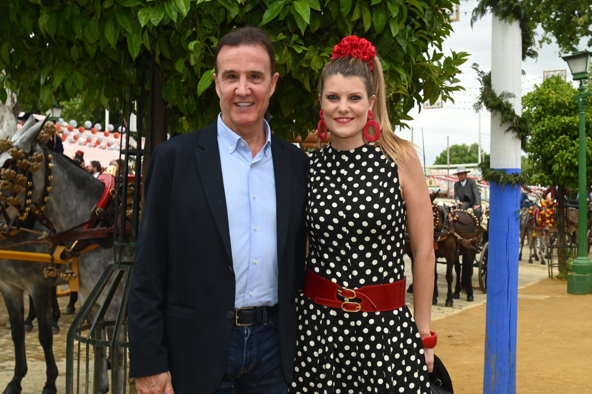 José Ramón de la Morena y Laura Vázquez