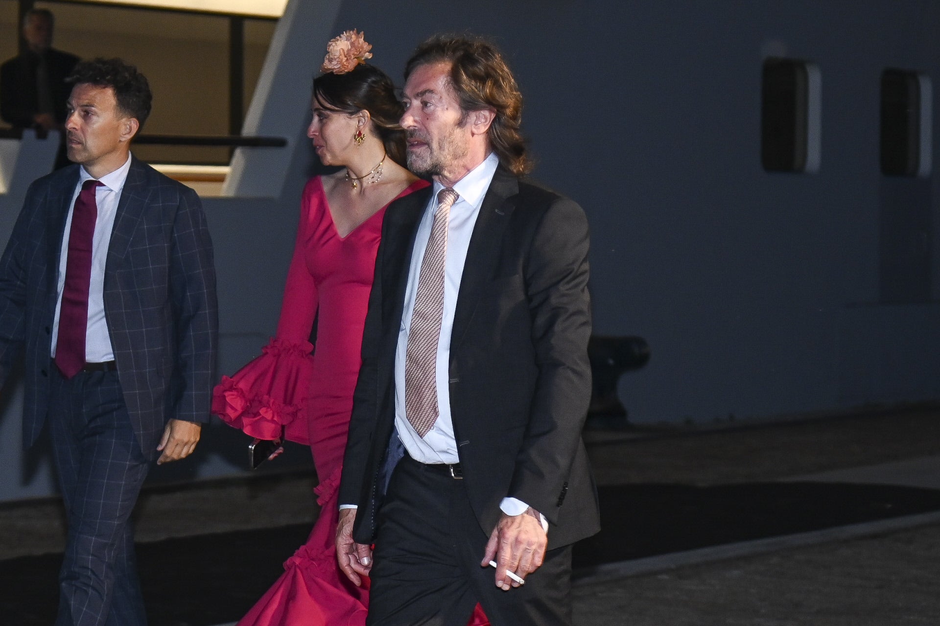 El millonario mexicano Ricardo Salinas, anfitrión en su yate de lujo para los famosos en la Feria de Sevilla