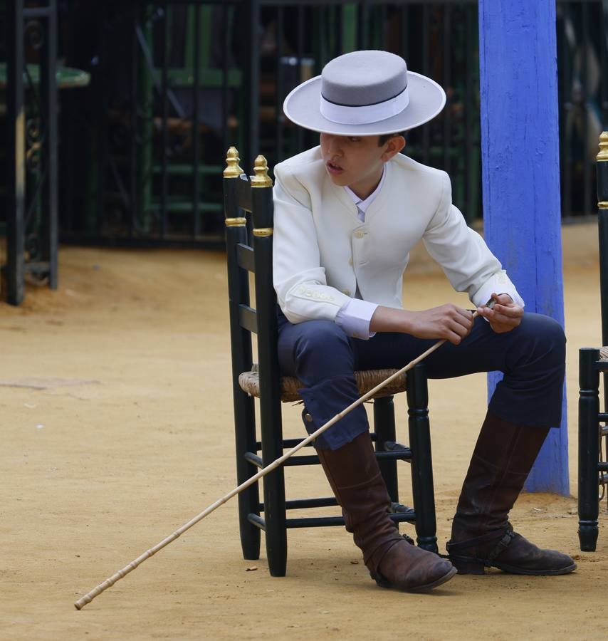Ambiente en el real durante el viernes de Feria