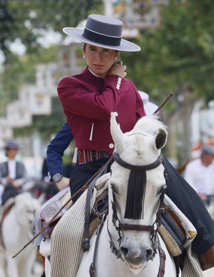 Ambiente en el real durante el viernes de Feria