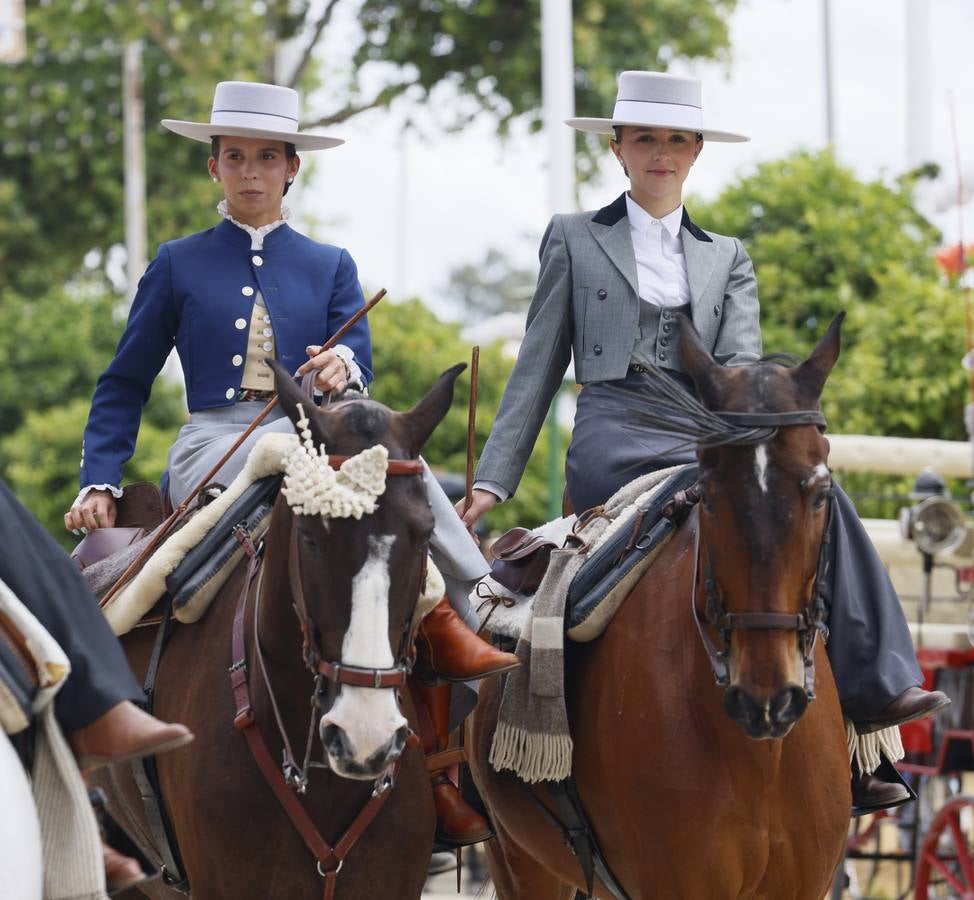 Ambiente en el real durante el viernes de Feria