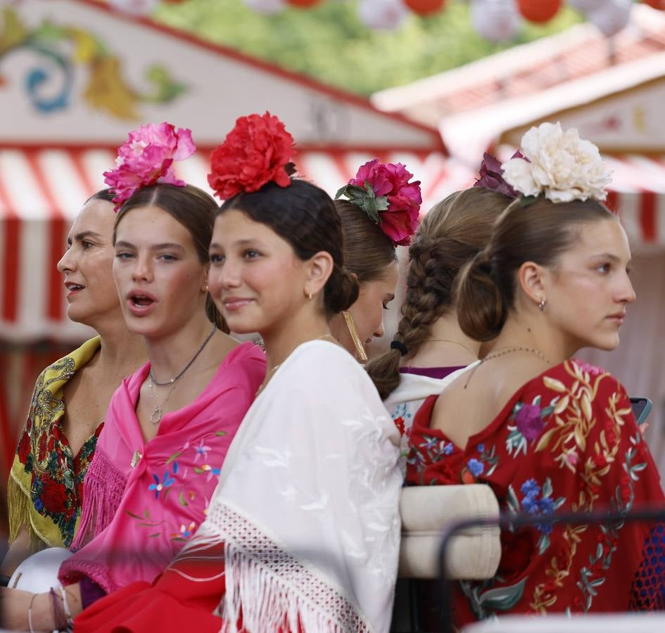 Ambiente en el real durante el viernes de Feria