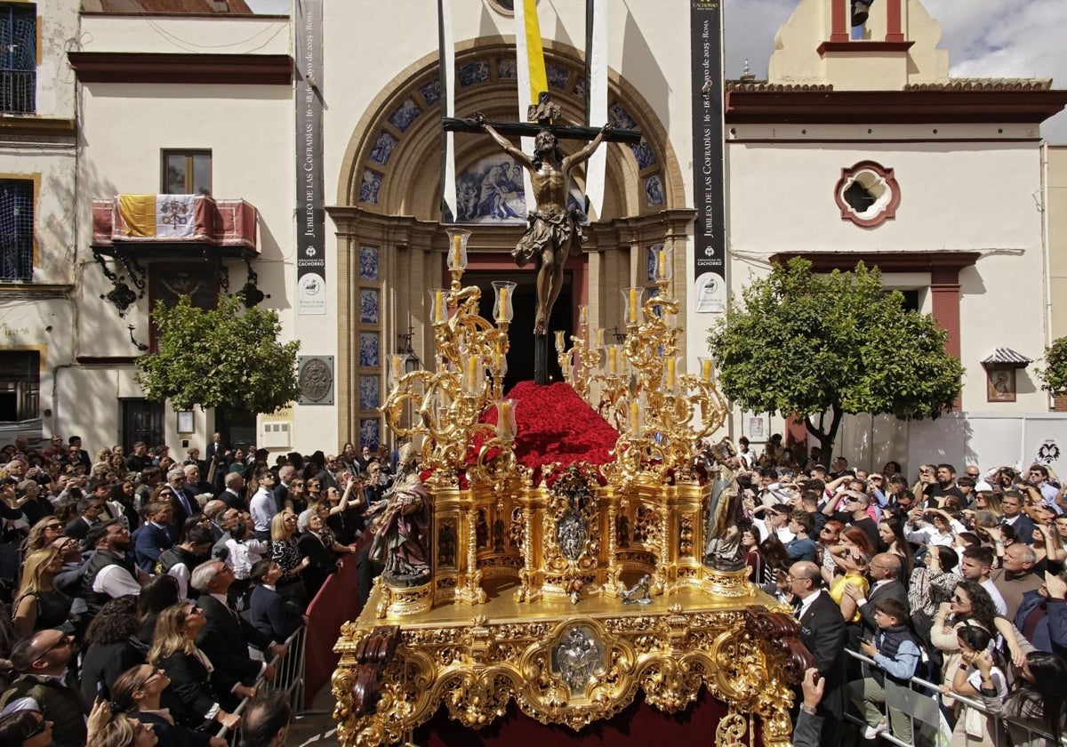Salida del Cachorro el pasado Viernes Santo