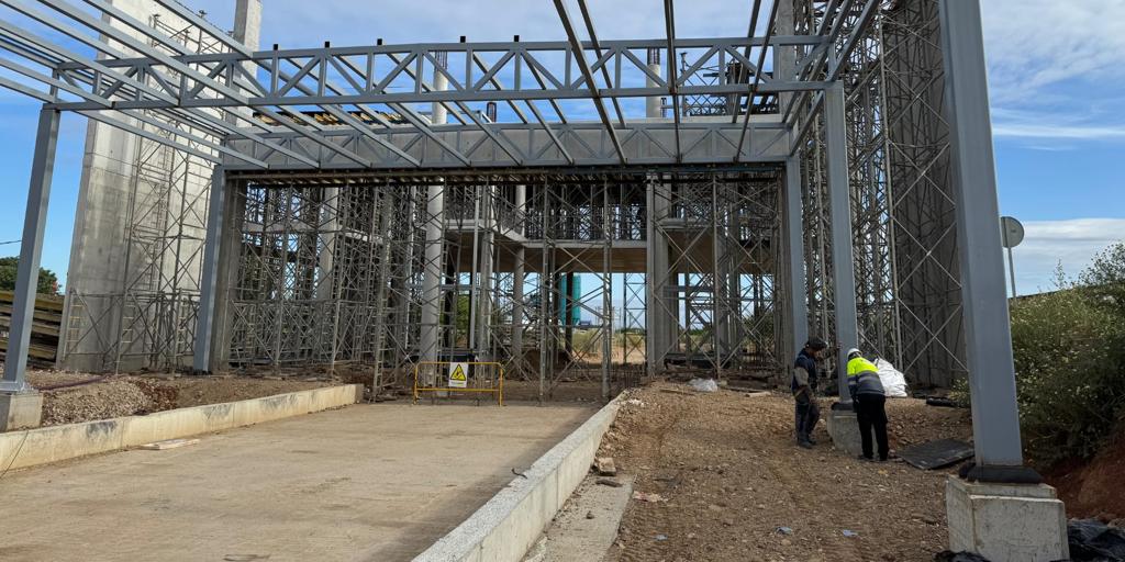 Así avanza la futura estación de la línea 3 del metro de Sevilla en Pino Montano