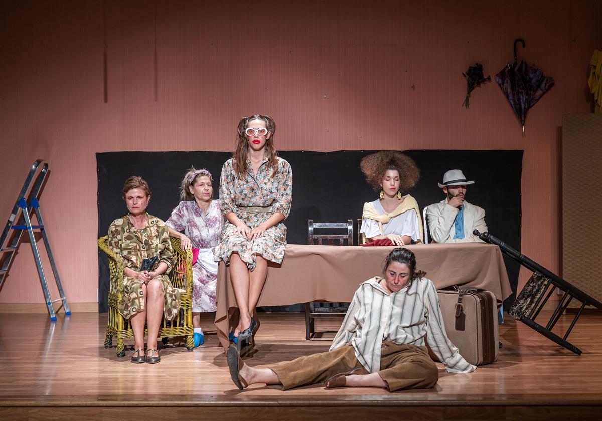 La compañía teatral de la ONCE en Sevilla Homero participa en una bienal de teatro en Madrid