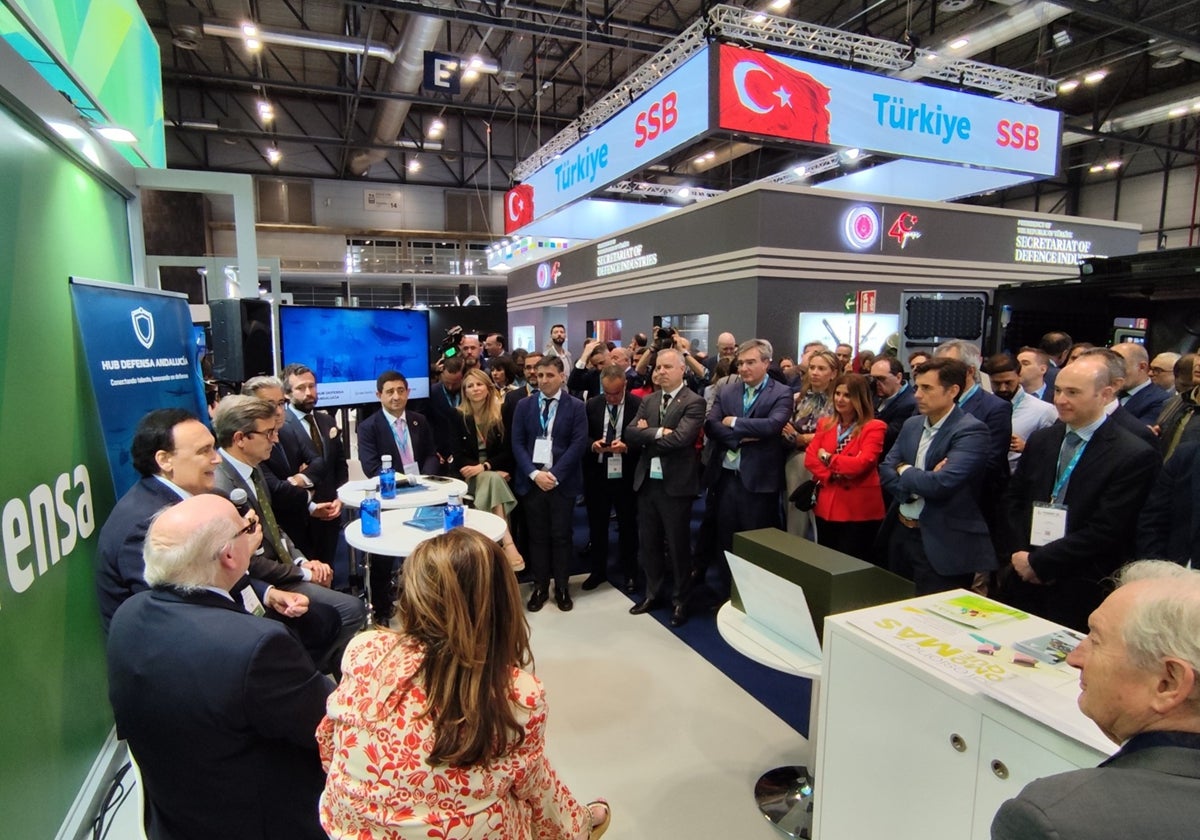 Presentación del Hub de Defensa de las empresas andaluzas del metal en Feindef