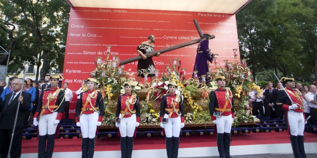 El Nazareno de León, única imagen que ha participado en dos actos del Vaticano