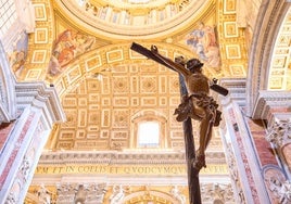 La capilla de la Presentación de la Virgen del Vaticano, donde recibe culto el Cachorro en Roma