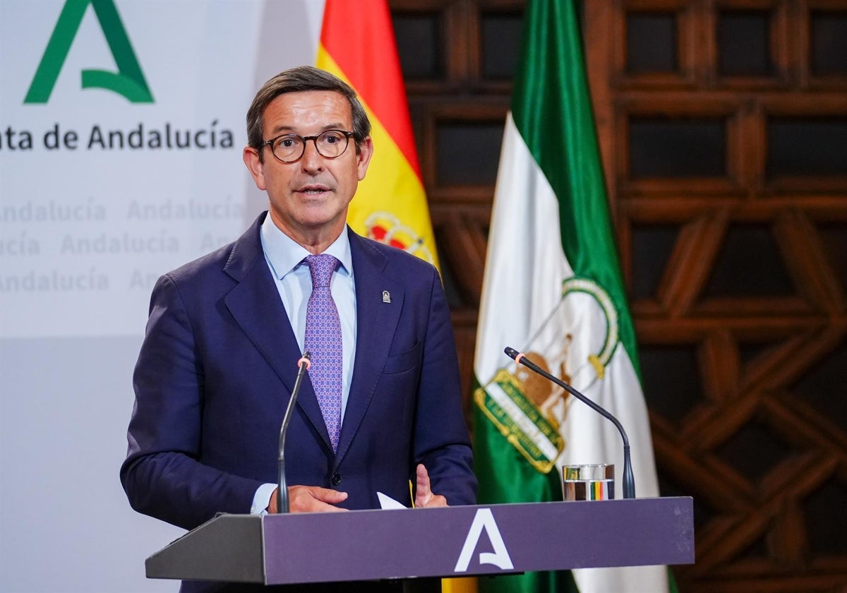 El consejero Jorge Paradela en una intervención