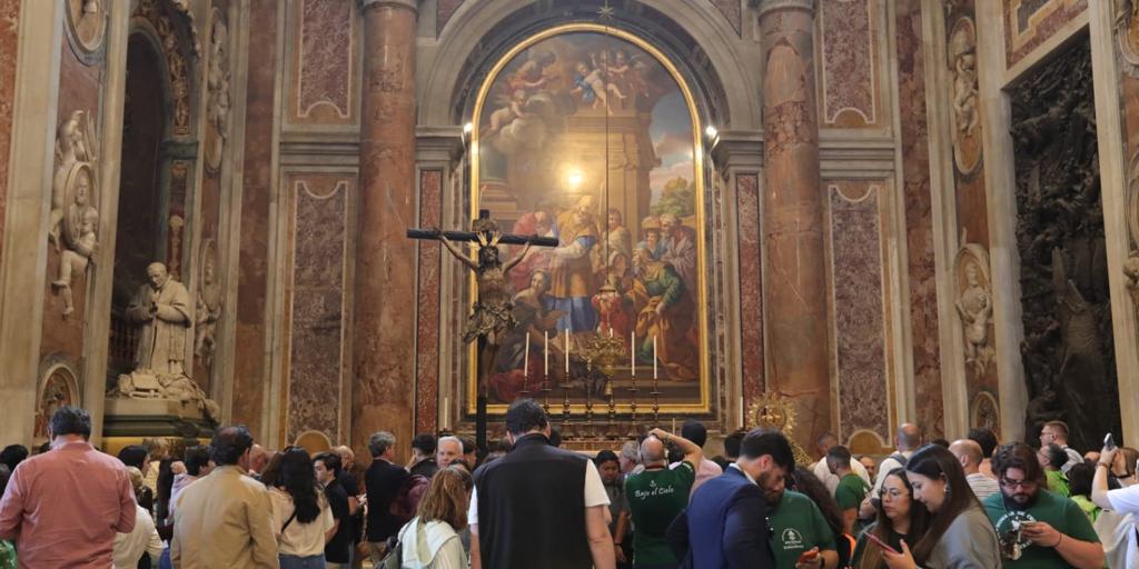 El Cachorro se despide este viernes de la basílica De San Pedro