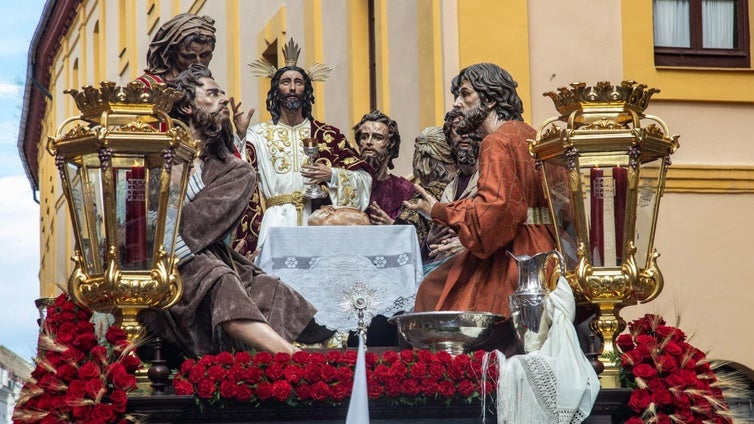 La Cena sacará el misterio al completo el día del Corpus Christi de Sevilla