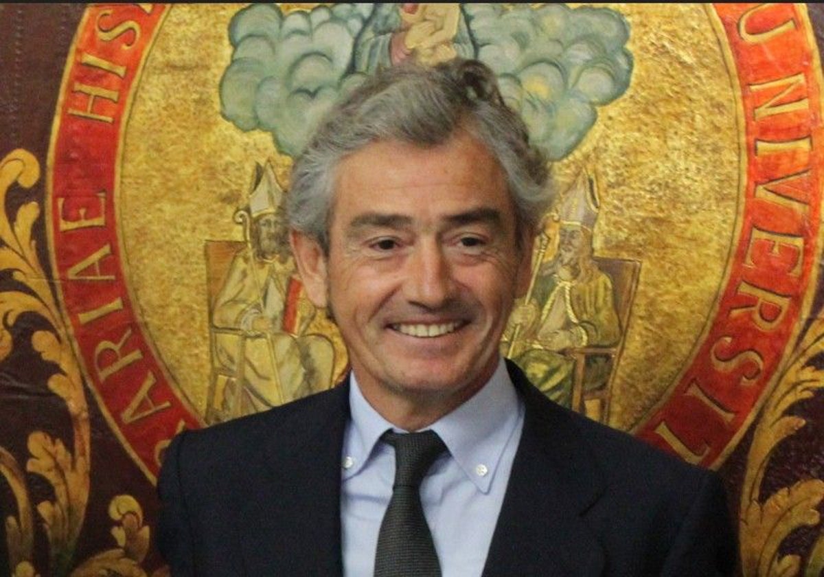 José María Pacheco, en una imagen de archivo en la Universidad de Sevilla