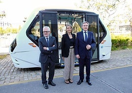 Así es el nuevo vehículo autónomo que circulará por el distrito portuario de Sevilla