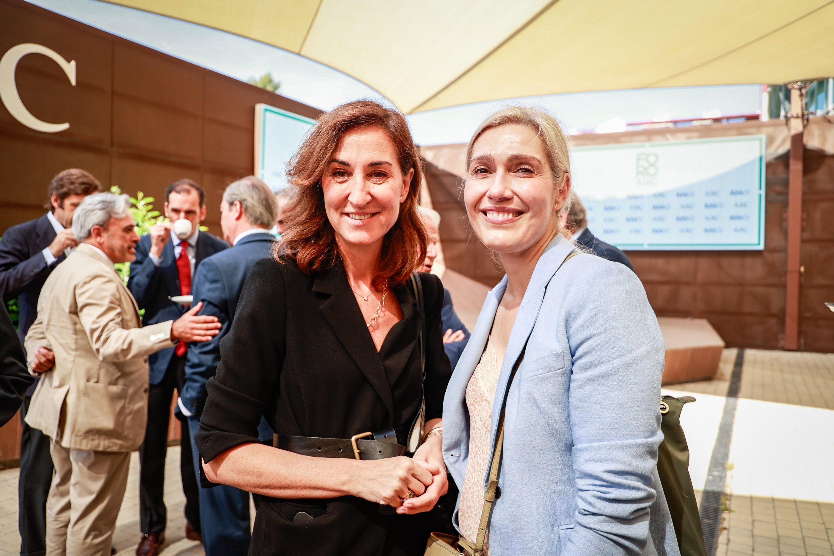 Concha Santos y Elena Crespo