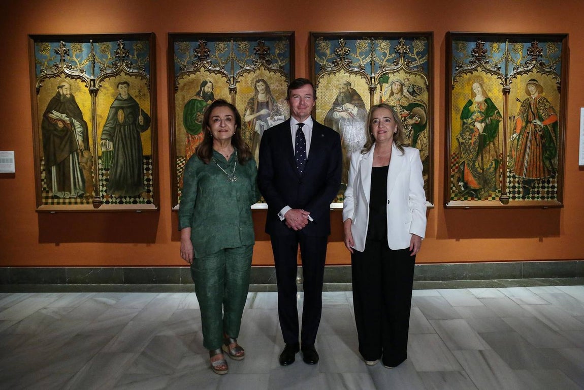 Un momento del acto celebrado en el museo de Bellas Artes de Sevilla