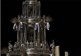 El nuevo paso de la custodia de Arfe tendrá las mismas dimensiones de un palio y será portada por costaleros