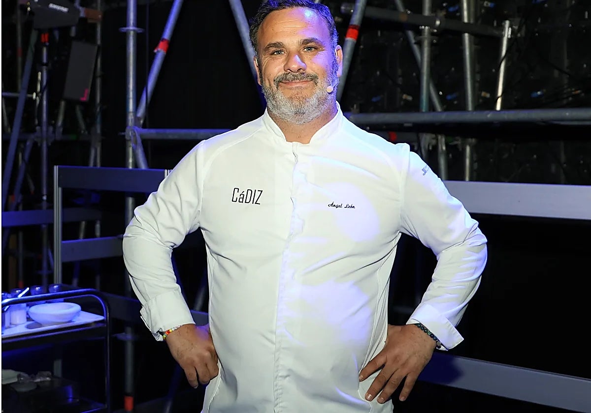 El chef Ángel León