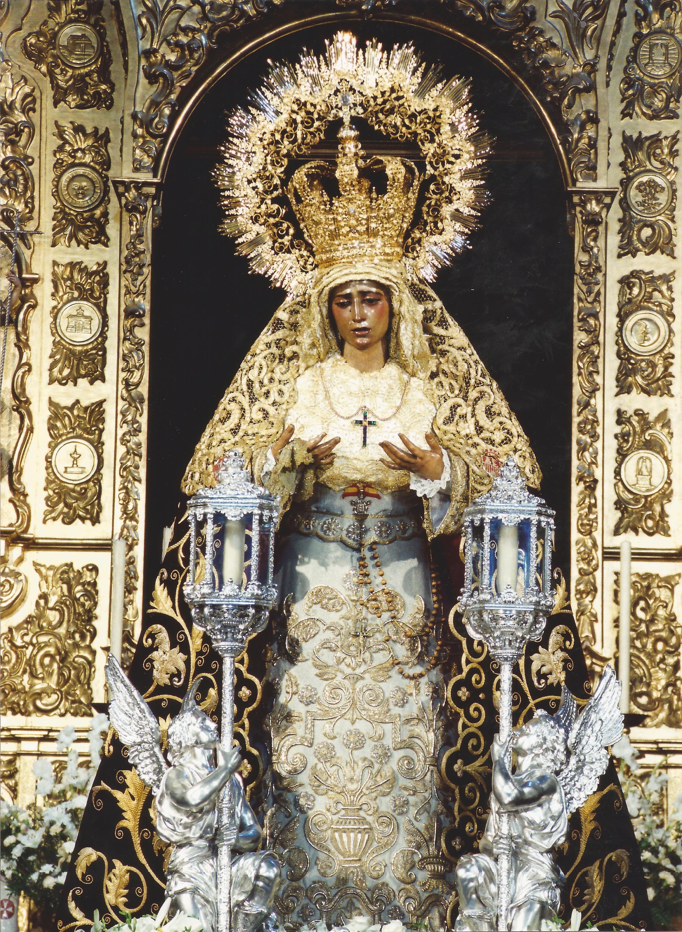 La Amargura en el convento de las Hermanas de la Cruz en 2002