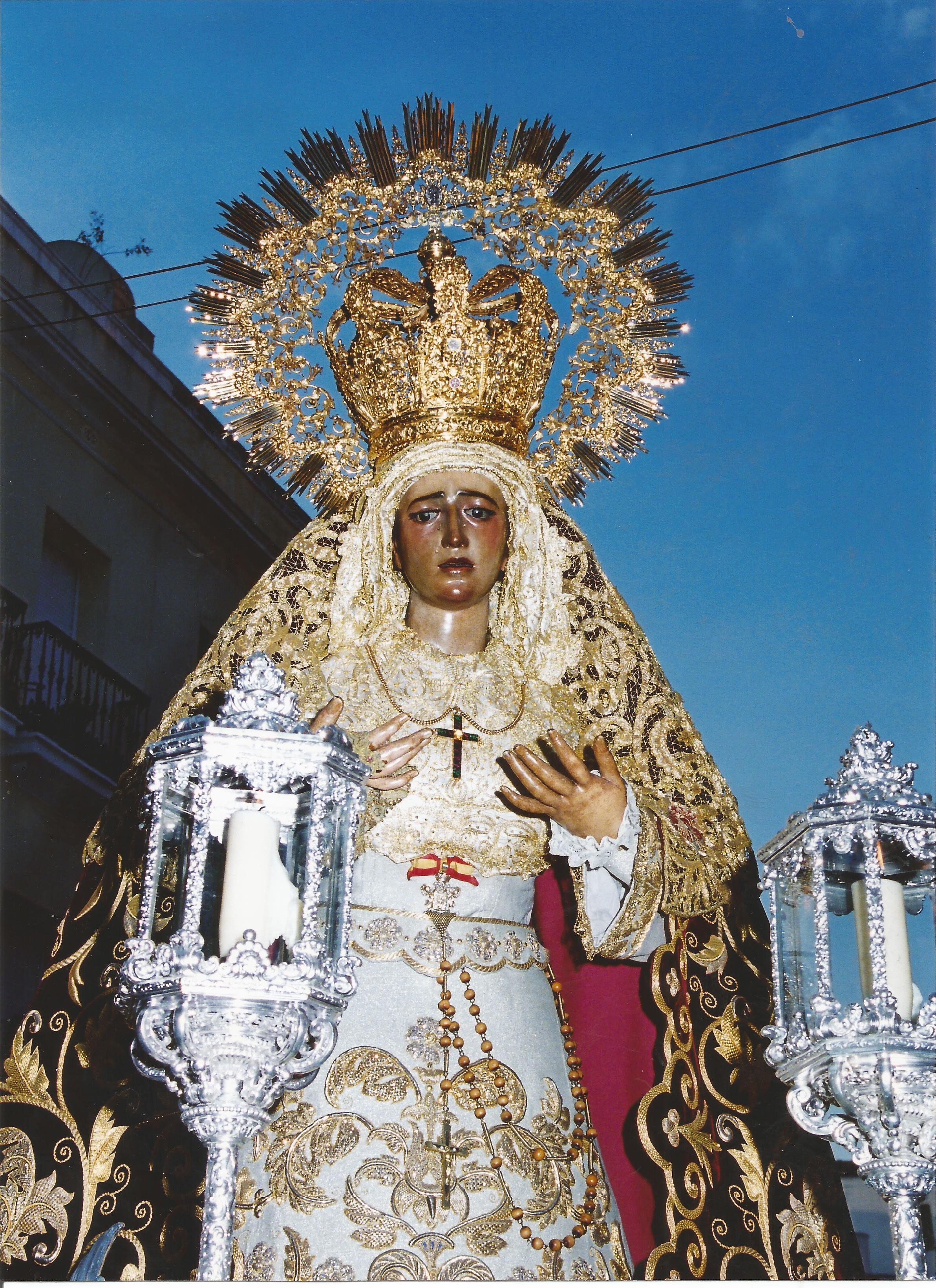 La Amargura en el convento de las Hermanas de la Cruz en 2002