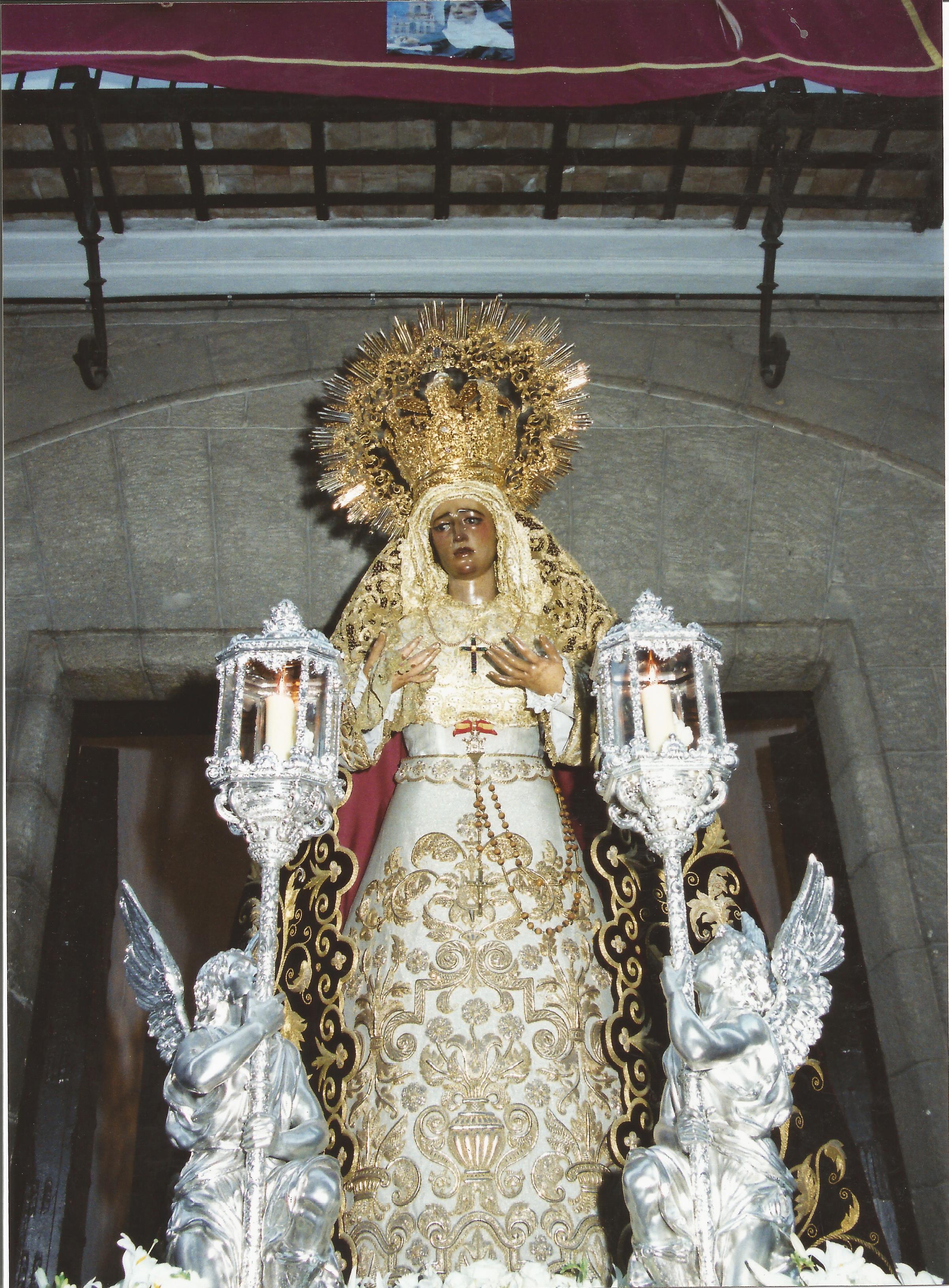 La Amargura en el convento de las Hermanas de la Cruz en 2002