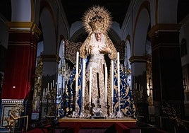 La Amargura se traslada en vía lucis al convento de las Hermanas de la Cruz este viernes