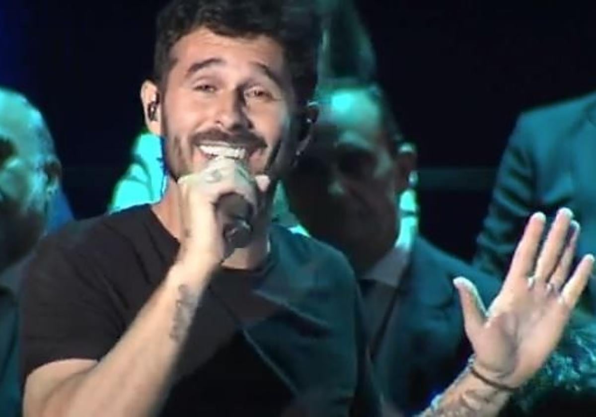 El cantante Antoñito Molina