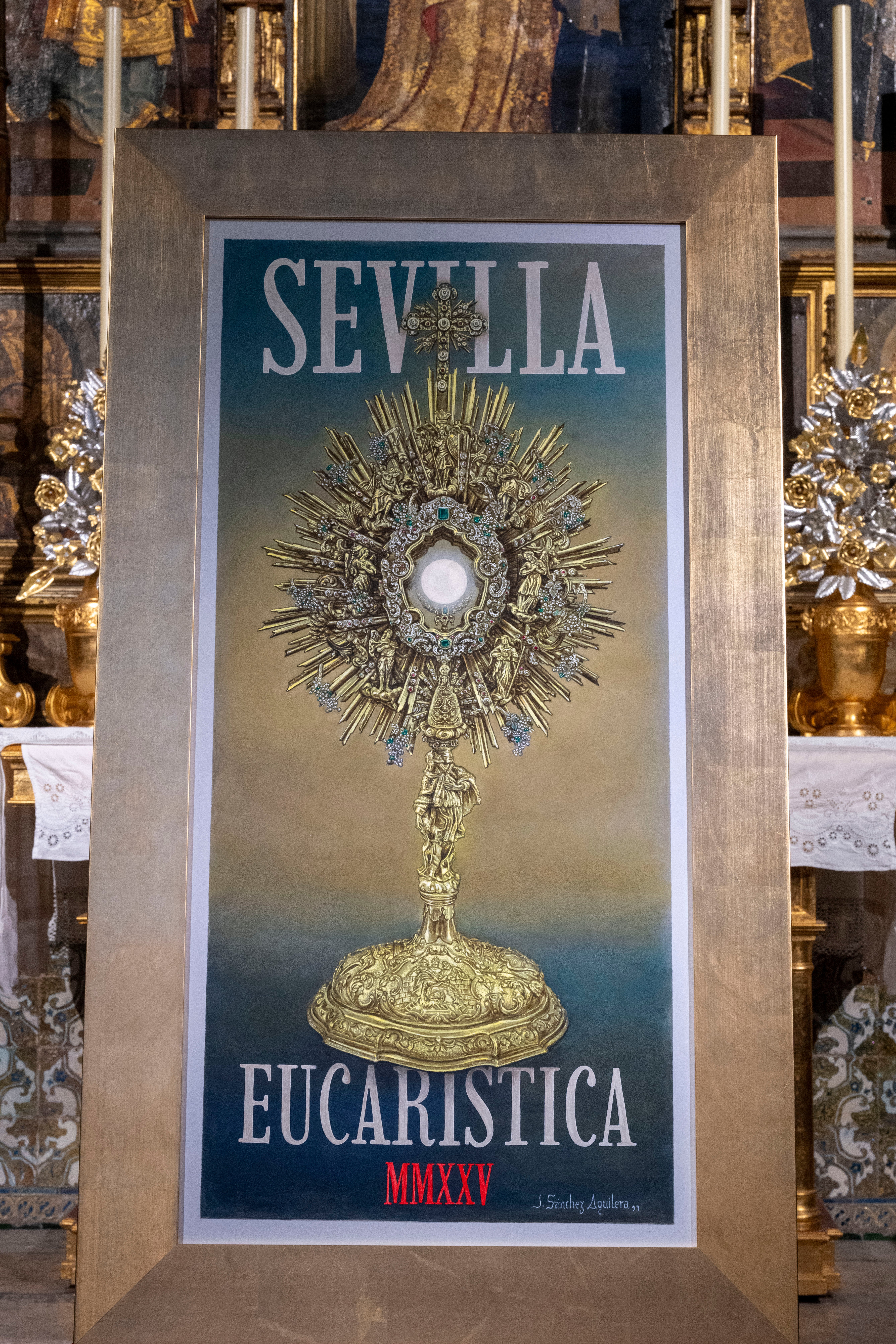Presentación del cartel de las sacramentales en el Consejo