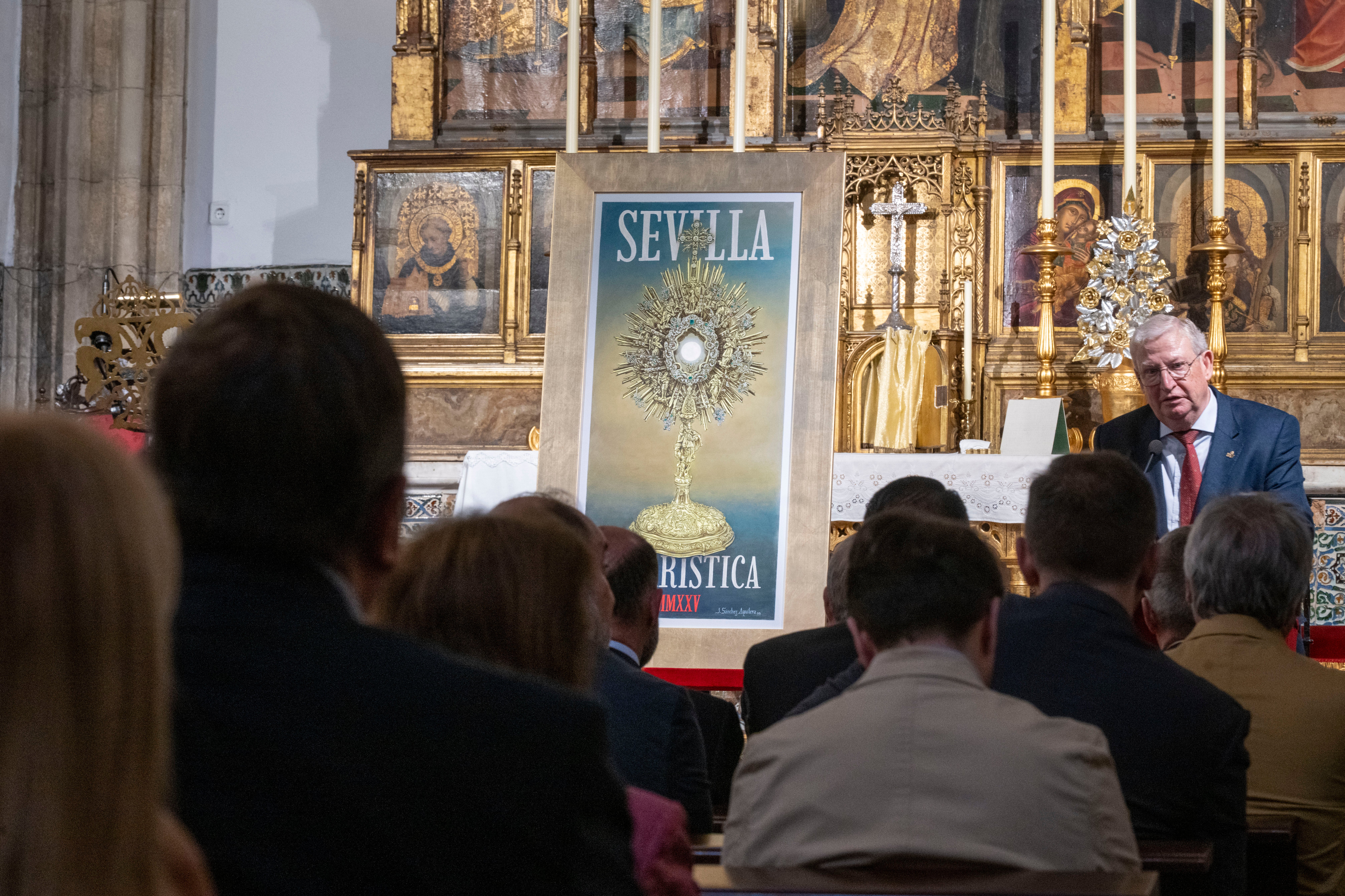 Presentación del cartel de las sacramentales en el Consejo
