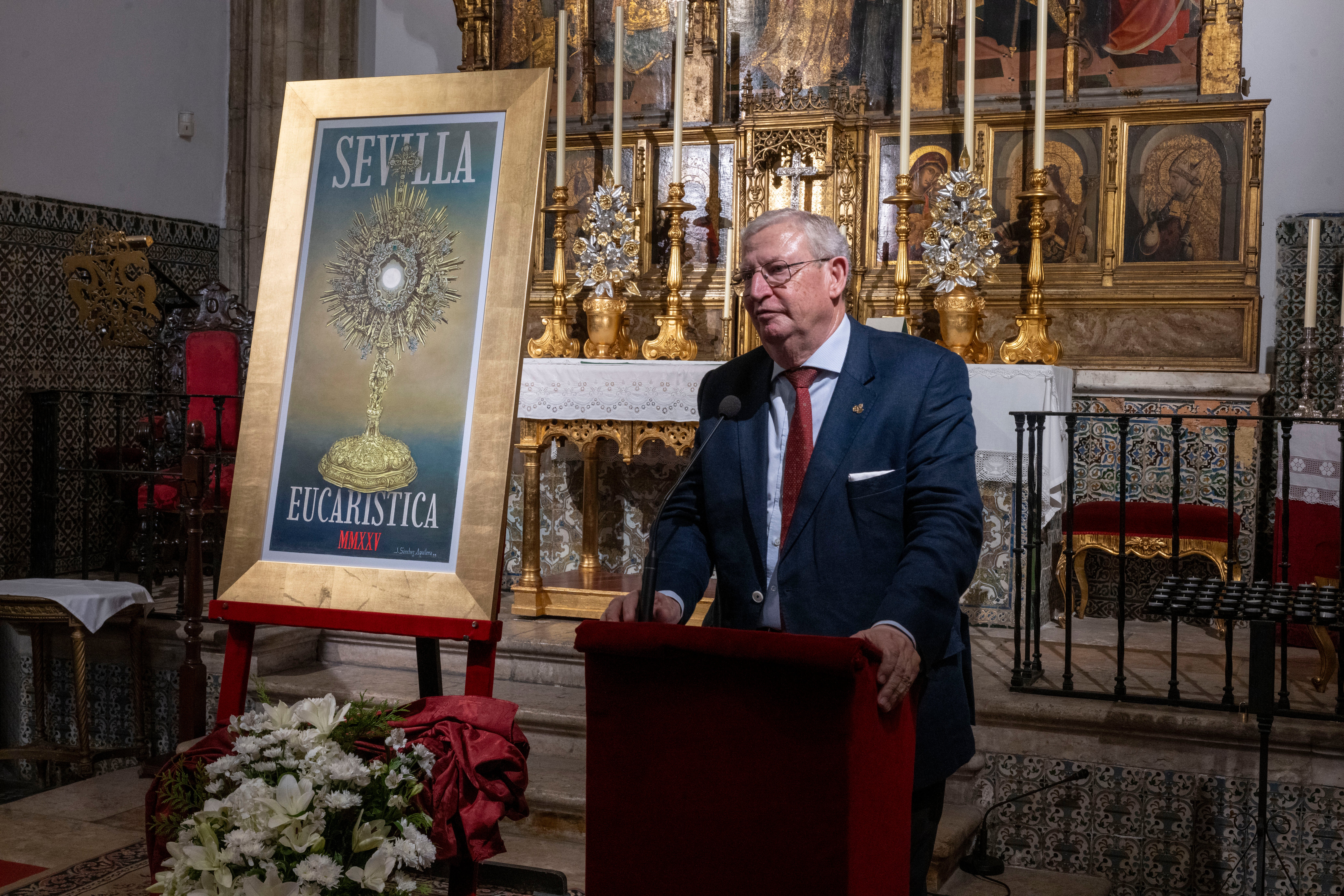 Presentación del cartel de las sacramentales en el Consejo