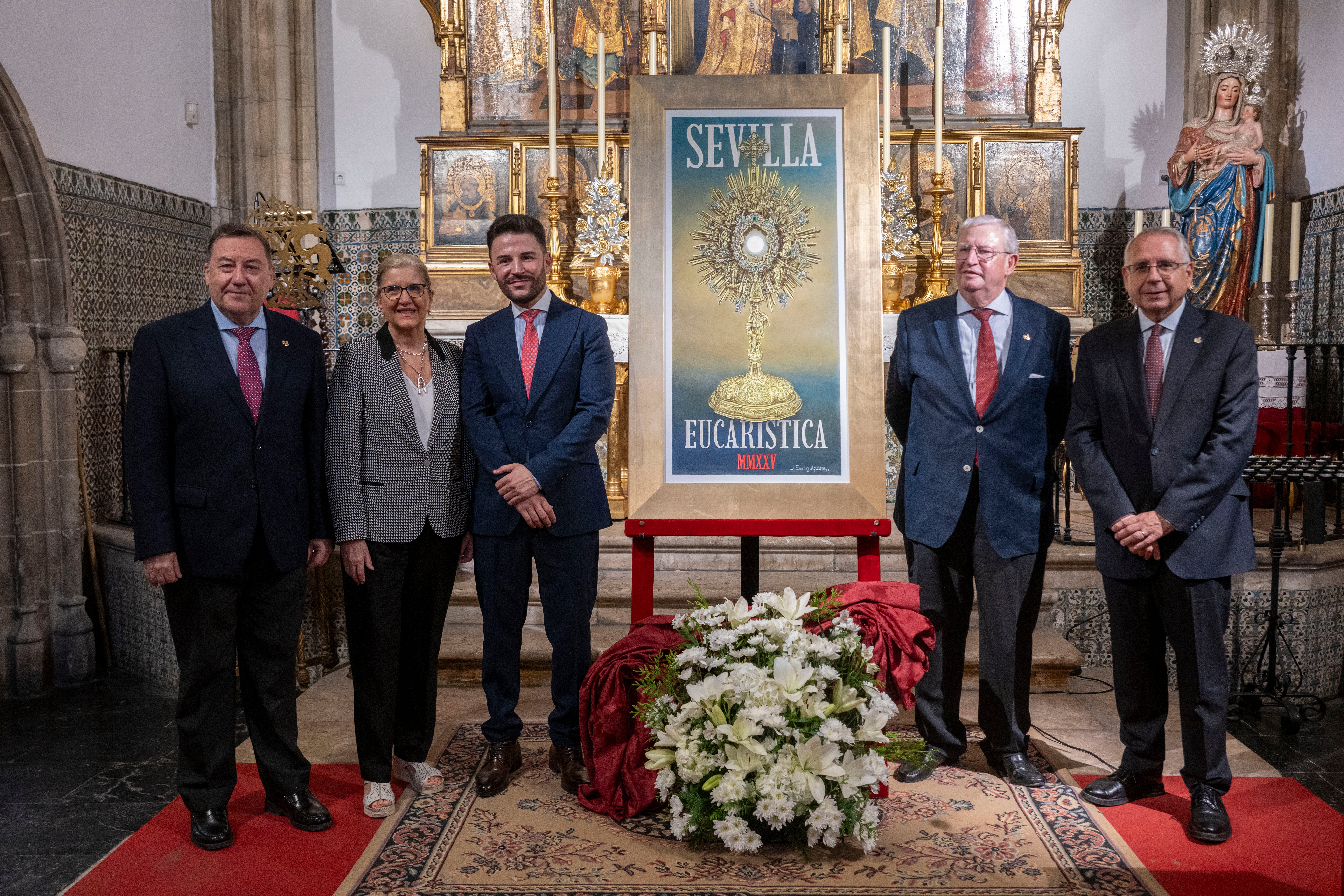 Presentación del cartel de las sacramentales en el Consejo