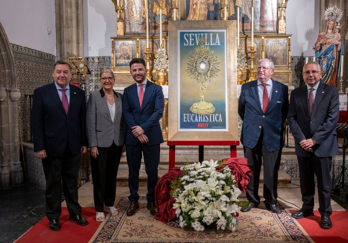 Presentación del cartel de las sacramentales en el Consejo