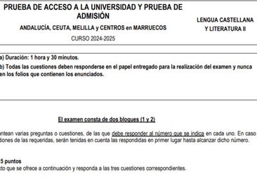 Un texto sobre «tener trabajo y ser pobre» en el examen de Lengua y Literatura de Selectividad