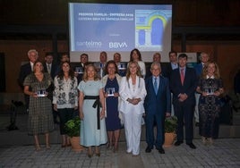 Galardonados en la XXVIII edición de los Premios Familia-Empresa