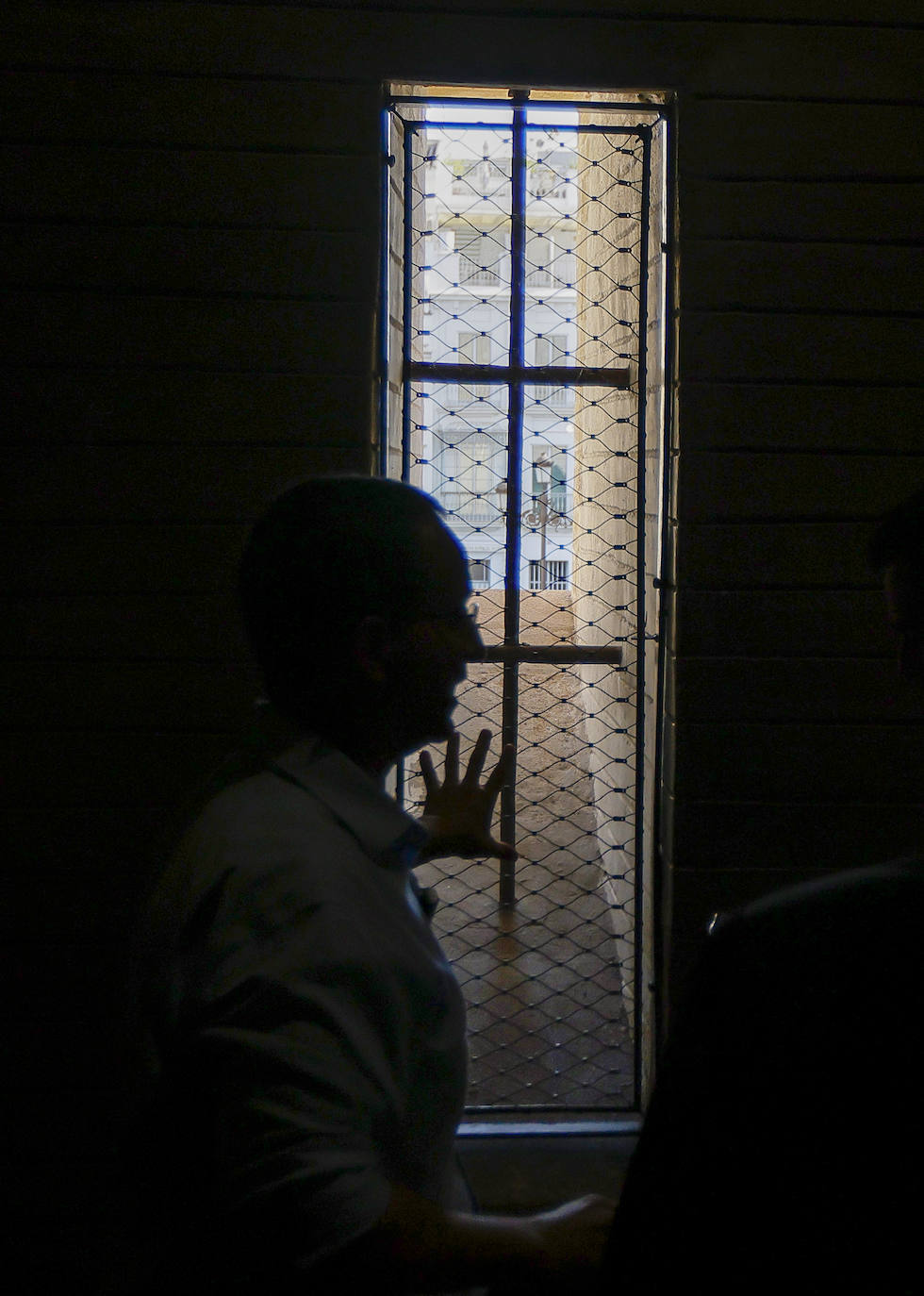 Mirador restaurado en la Giralda de Sevilla
