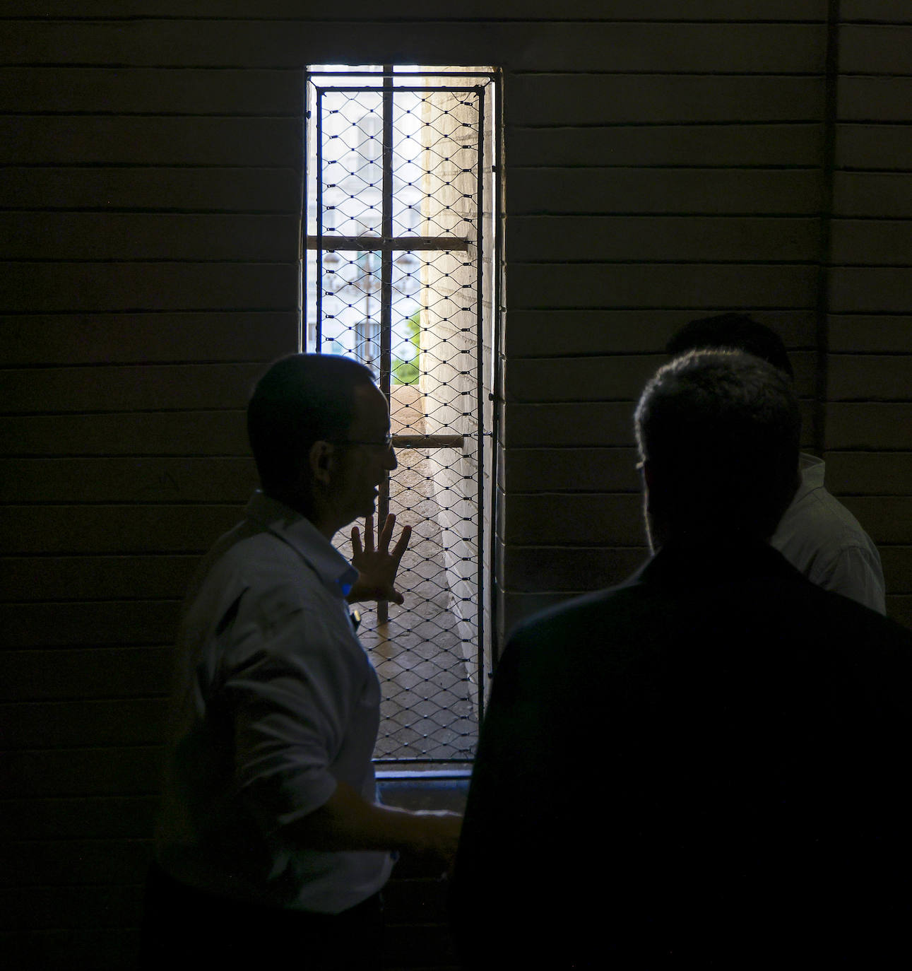 Ventana restaurada en la Giralda de Sevilla