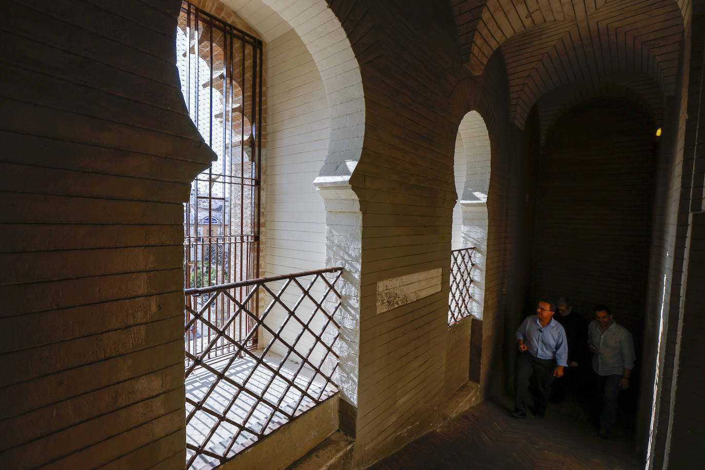Mirador restaurado en la Giralda de Sevilla