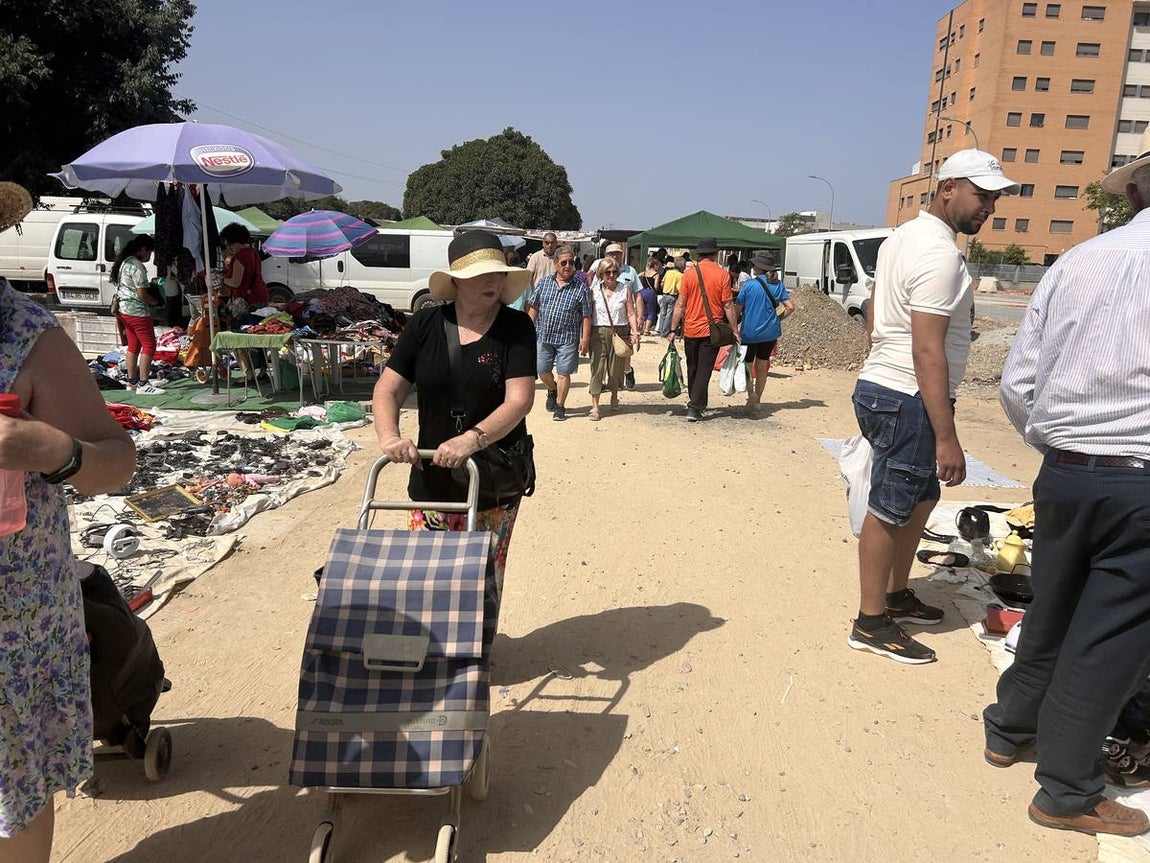 El mercadillo de los domingos en Su Eminencia es un ejemplo de venta ilegal y sin control en la zona