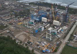 La central eléctrica de ciclo combinado de Tuxpan