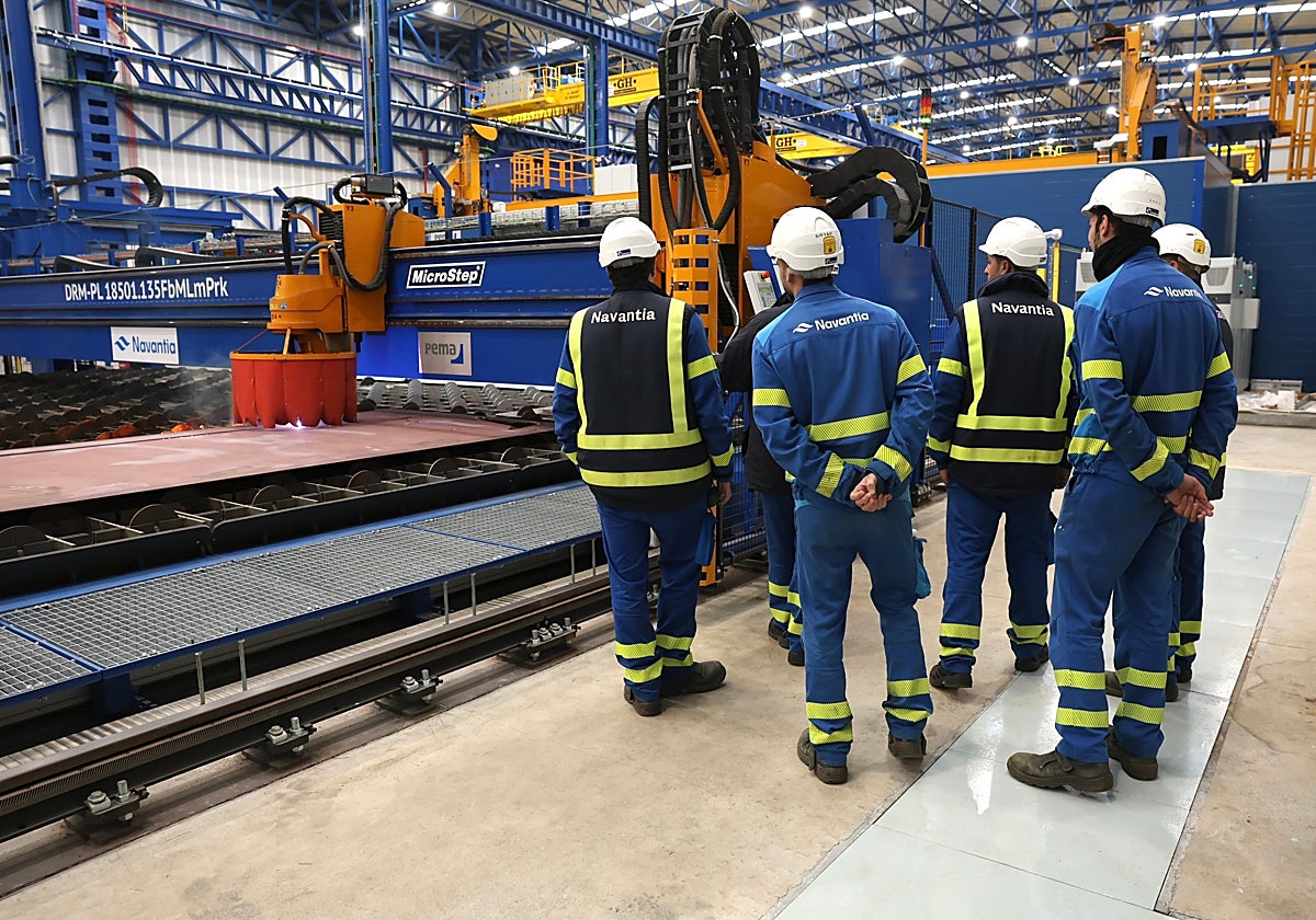 El astillero de San Fernando de Navantia