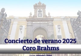 Concierto de verano del Coro Brahms del Colegio Internacional Europa en la Real Fábrica de Artillería de Sevilla