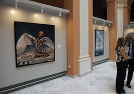 Imágenes de la exposición 'Almayeútica' de Elena Montero