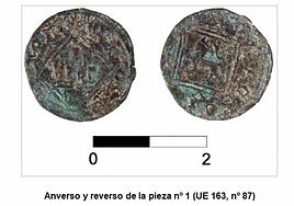 Encuentran dos monedas medievales en una antigua sinagoga de Utrera