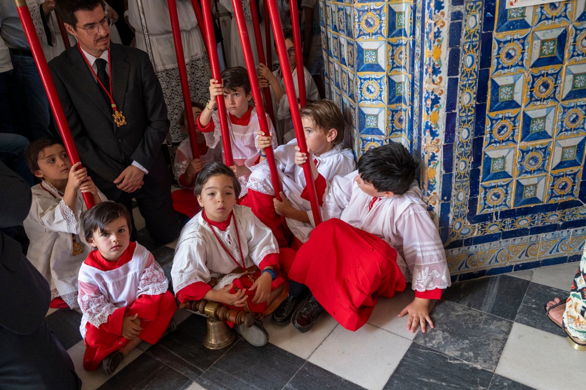 Las imágenes de las procesiones sacramentales del domingo de la Santísima Trinidad